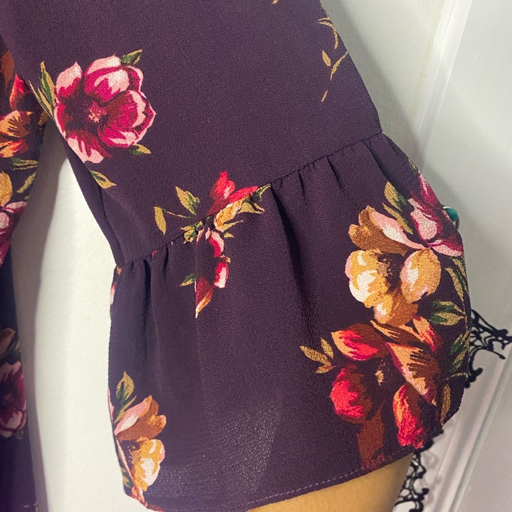 Floral Ruffle Dress - Picture 3 of 5